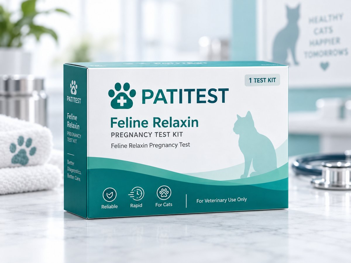 PATITEST Kedi Gebelik (Relaxin) Testi