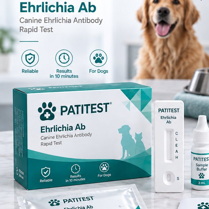 PATITEST Köpek Ehrlichia Antikor Testi 2
